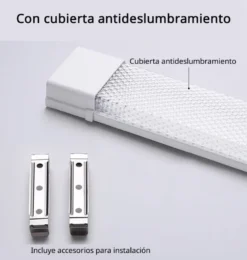 Pack 20 pantallas Led SLUM LINE, 50W, 120cm
