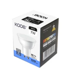 Pack 10 x Bombilla LED GU10 60º, 7W