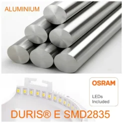 Pack 2 x Downlight Led KRAMFOR 26W, OSRAM Chip, CCT ajustable