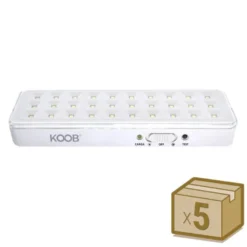 Pack 5 x Luz de emergencia Led EMERLUX F515, No permanente