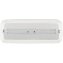 Pack 5 x Luz de emergencia LED NICELUX, Permanente / No permanente