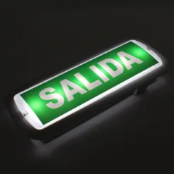 Pack 5 x Luz de emergencia LED NICELUX con AUTO-TEST, Permanente / No permanente