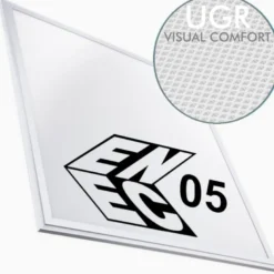 Pack 10 x Paneles LED 44W, 60X60cm, UGR<19, Driver Certadrive
