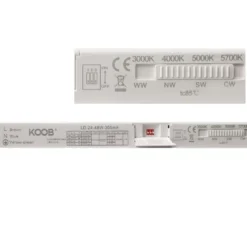 Pack 2 x Panel LED 48W-40W-36W-24W, 60x60cm, 4CCT, chip led Osram