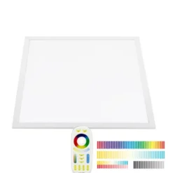 Panel LED Backlit 40W, FUT045A, RGB + CCT, RF, 60x60cm