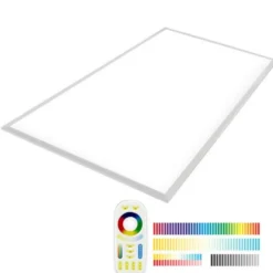 Panel LED Backlit 65W, FUT045A, RGB + CCT, RF, 60x120cm