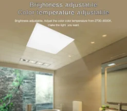 Panel LED Backlit 65W, FUT045A, RGB + CCT, RF, 60x120cm