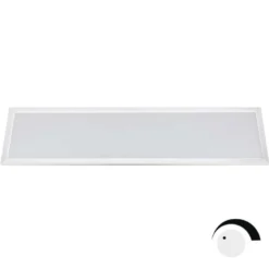 Panel LED 40W, ChipLed Samsung + LIFUD driver, 30x120cm, 0-10V regulable, blanco