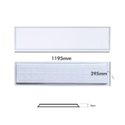 Panel LED 48W-40W-36W-24W, 30x120cm, 4CCT, UGR<19