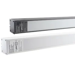 Pantalla LED METRO sensor movimiento, 3-24W, 120cm, negro