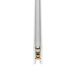 Perfil aluminio PHANTER S2 para tiras LED, 1 metro, blanco