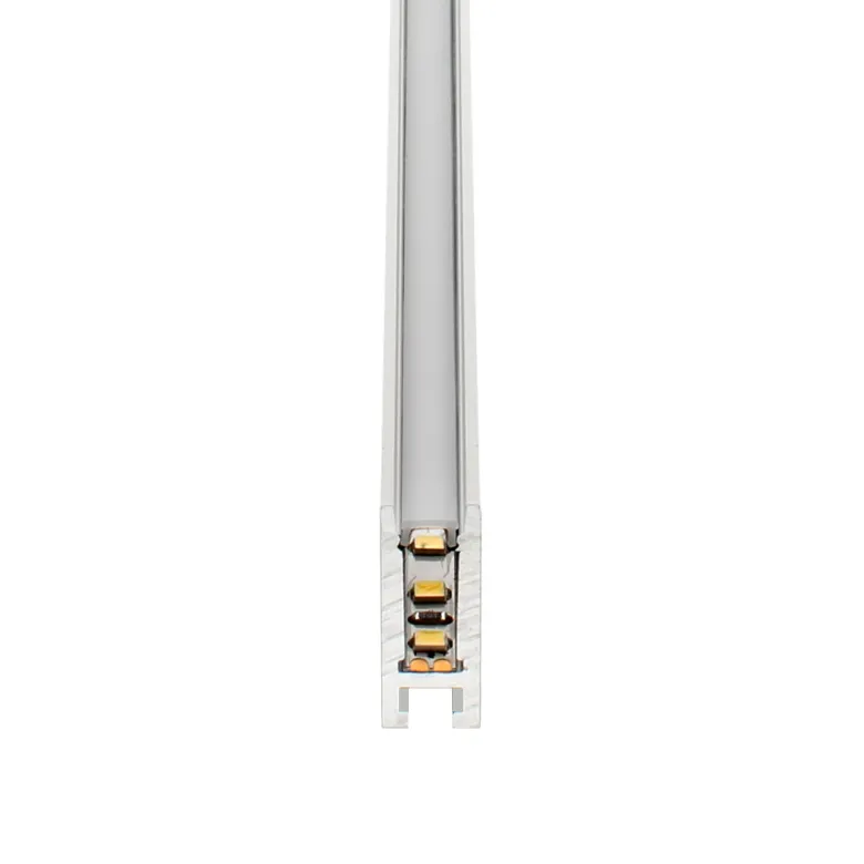 Perfil aluminio PHANTER S2 para tiras LED, 2 metros, blanco