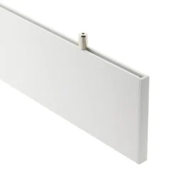 Perfil aluminio PHANTER S3 para tiras LED, 2 metros, blanco
