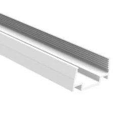 Perfil transparente de sujeción para tira led 15x6mm