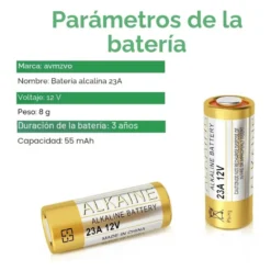 Pila Alcalina 23A L1028 12V