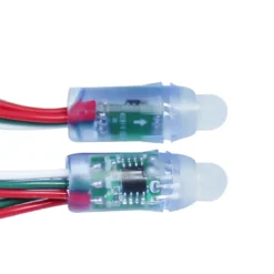 Pixel Led RGB, Ø12mm, 50 led, 0,3W/led, WS2811, DC5V