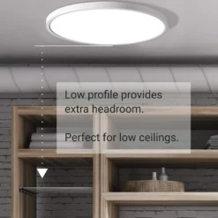 Plafón / Downlight Led MOON KRAMFOR 16-20-24W chip OSRAM, Ø283mm, CCT + Sensor movimiento