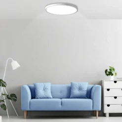 Plafón / Downlight Led MOON KRAMFOR 16-20-24W chip OSRAM, Ø283mm, CCT + Sensor movimiento