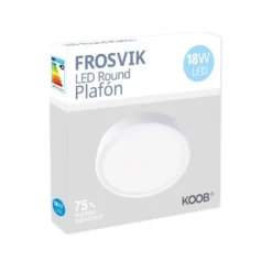 Plafón Led FROSVIK 18W superficie