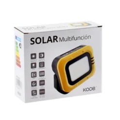 Proyector LED 6 en 1. Solar, Multifunción 50W, CCT, Regulable, Power Bank, Magnético, Litio 3,7V - 6000mAH