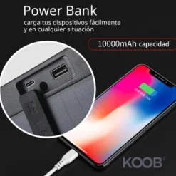 Proyector LED 6 en 1. Solar, Multifunción 50W, CCT, Regulable, Power Bank, Magnético, Litio 3,7V - 6000mAH
