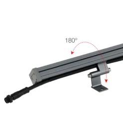 Proyector LED lineal 24W RGB+CCT, DC24V, RF, Alexa, SINC. 1m