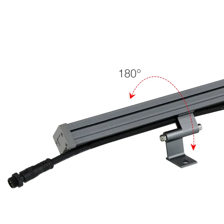 Proyector LED lineal 24W RGB+CCT, DC24V, RF, Alexa, SINC. 1m