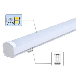 Proyector LED lineal 18W RGB+CCT, 220V, RF, Alexa, SINC. 1m