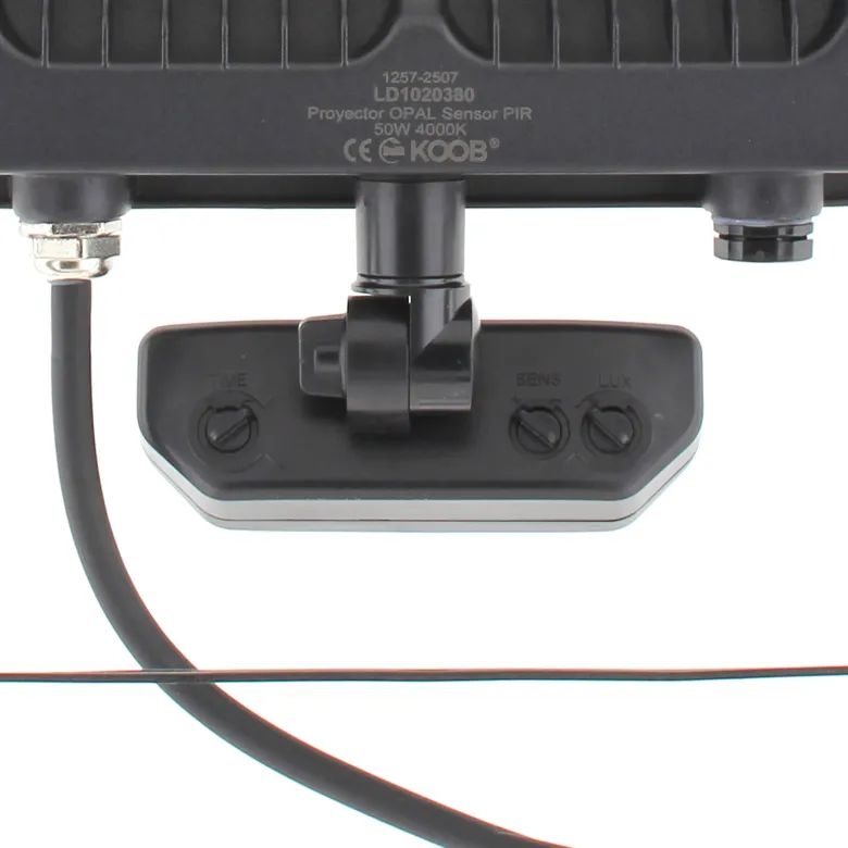 Proyector LED OPAL Chipled Osram, 50W con Sensor Movimiento PIR