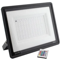 Proyector LED RGB, 200W + mando a distancia