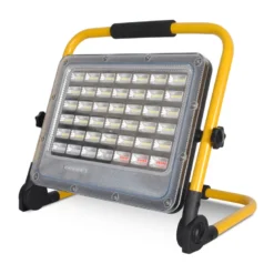 Proyector LED, 200W con batería de Litio recargable + emergencia