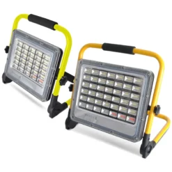 Proyector LED, 200W con batería de Litio recargable + emergencia