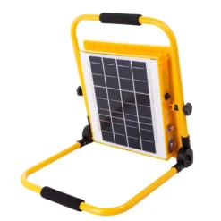 Proyector LED, 100W solar con batería recargable + power bank + emergencia