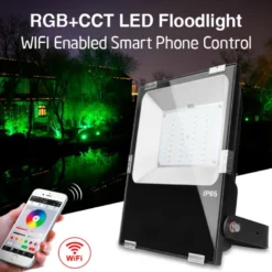 Proyector RGB+CCT Nichia Led, 50W, RF