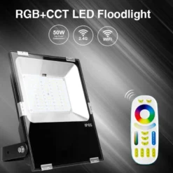 Proyector RGB+CCT Nichia Led, 50W, RF