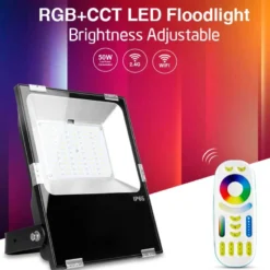 Proyector RGB+CCT Nichia Led, 50W, RF