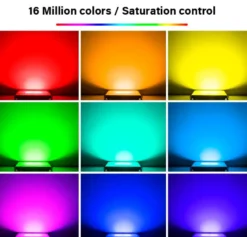 Proyector RGB+CCT Nichia Led, 100W, RF