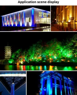 Proyector RGB+CCT Nichia Led, 100W, RF