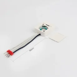 Pulsador inalámbrico RF, 3V, 3 zonas monocolor