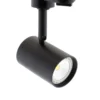 RAIL COOK Housing GU10, negro, foco carril trifásico