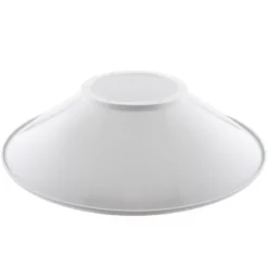 Reflector aluminio 120º para lámpara industrial, Ø174mm, blanco