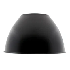 Reflector aluminio 60º para lámpara industrial, Ø215mm, negro
