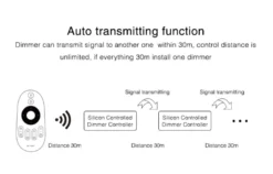 Regulador TRIAC Dimmer 300W, RF-multifunción C1