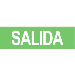 Señal de Salida. Señalética SL50 para BIGLUX