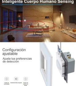 Sensor de movimiento, blanco LIVOLO