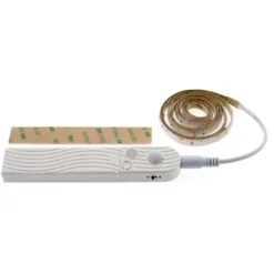 Sensor PIR + Temporizador + Tira LED SMD2835, IP65, 60l/m, 1m