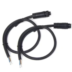 Set de Cables con Conector Macho + Hembra 2 cables IP68