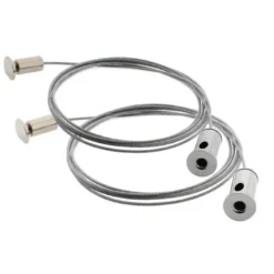 Set de 2 cables de suspensión 1m