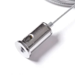 Set de 2 cables de suspensión 1,5m para perfiles de aluminio