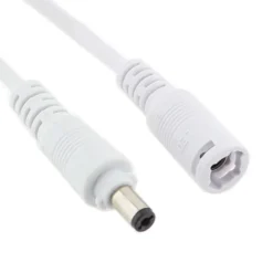 Set dos cables de conexión con conectores DC Macho-Hembra